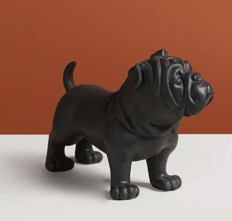 Bulldog Francese in Ceramica
